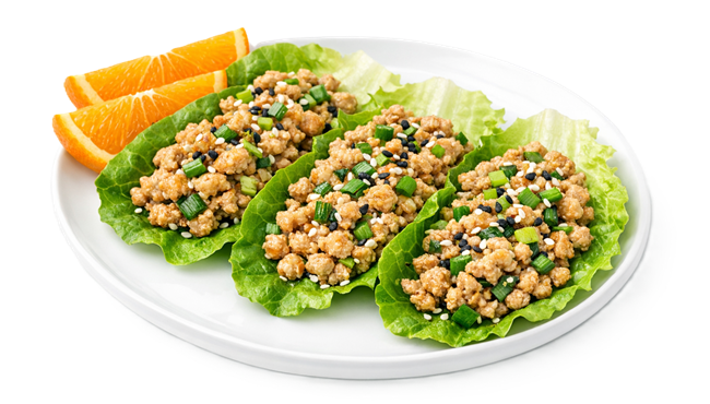 Lettuce Turkey Wrap