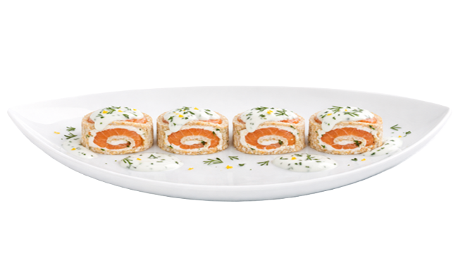 Smoked Salmon Pinwheels