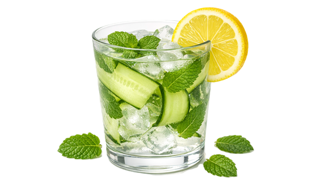 Cucumber Mint Detox Water
