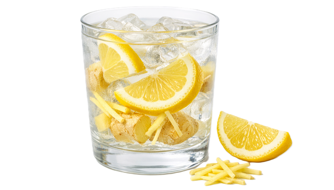 Ginger Lemon Detox Water